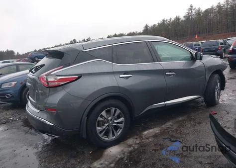 2015 Nissan Murano Sl из США, поврежденный, VIN 5N1AZ2MH0FN235835